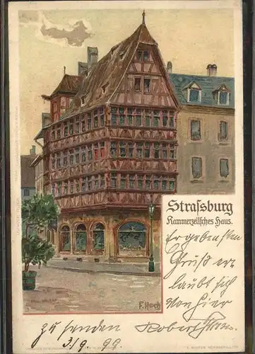 Strasbourg Alsace Kammerzellsches Haus