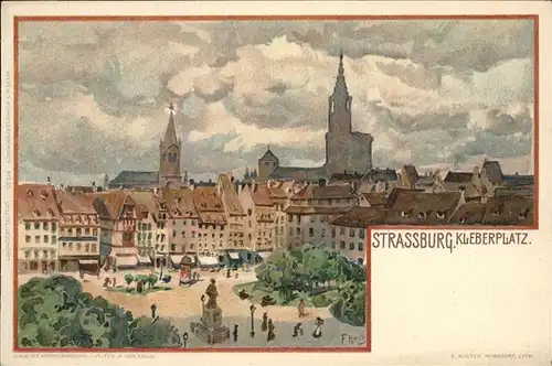 Strasbourg Alsace Kleberplatz