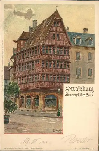 Strasbourg Alsace Kammerzellsches Haus