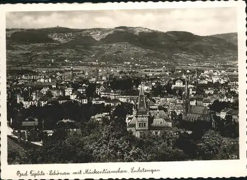 Teplitz-Schoenau Teplitz-Schoenau Mueckentuermchen  x / Teplice /