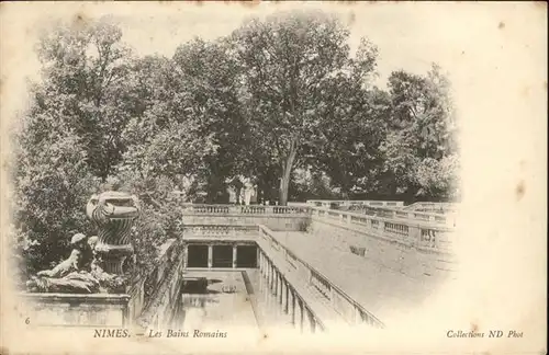 Nimes Les Bains Romains / Nimes /Arrond. de Nimes