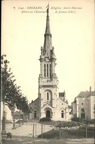 Orleans Loiret L'Eglise Saint-Marceau / Orleans /Arrond. d Orleans