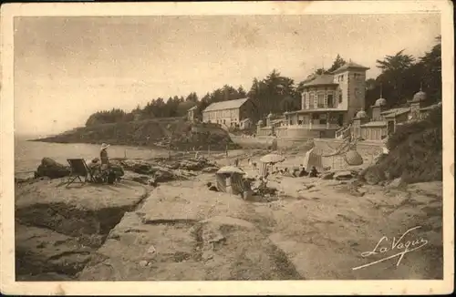 Pornic La Cote devant le Casino de Gourmalon / Pornic /Arrond. de Saint-Nazaire