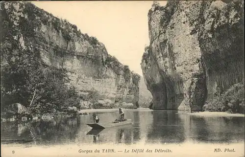 Gorges du Tarn Le Defile des Detroits / Le Rozier /Arrond. de Florac