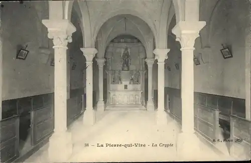 La Pierre-qui-Vire La Crypte / La Chapelle-du-Mont-de-France /Arrond. de Macon