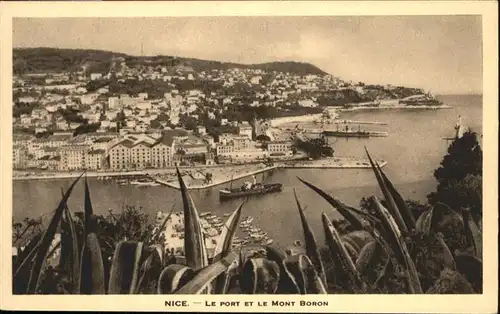 Nice Alpes Maritimes Le Port Le Mont Boron / Nice /Arrond. de Nice