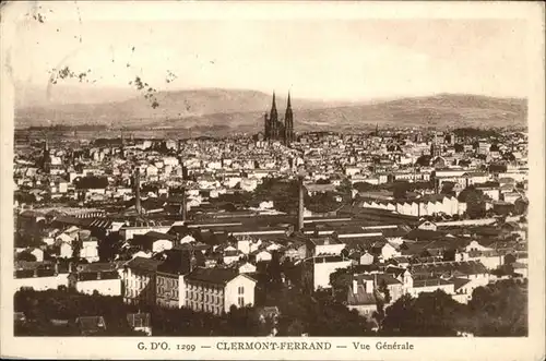 Clermont-Ferrand Vue Generale / Clermont-Ferrand /Arrond. de Clermont-Ferrand