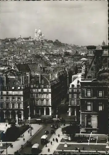 Paris Place des Pyramides butte Montmartre et Sacre-Coeur / Paris /Arrond. de Paris