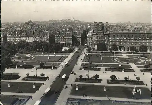 Paris Le Jardin des Tuileries Montmartre le Sacre-Coeur / Paris /Arrond. de Paris