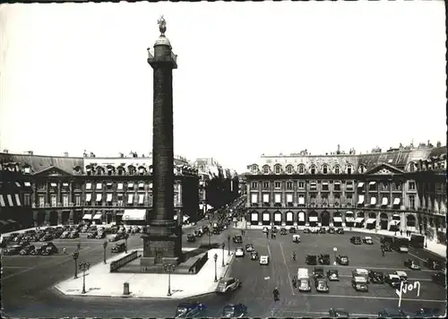 Paris Place et Colonne Vendome / Paris /Arrond. de Paris