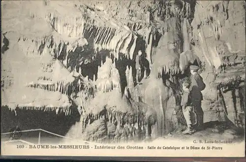 Baume-les-Messieurs Interieur des Grottes / Baume-les-Messieurs /Arrond. de Lons-le-Saunier