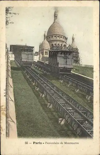 Paris Funiculaire de Montmartre / Paris /Arrond. de Paris