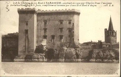 Tarascon le Chateau du roi Rene / Tarascon /Arrond. d Arles