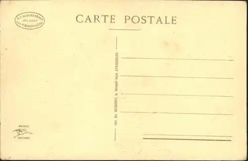 Dusenbach Elsass Souvenir pres Ribeauville Alsace / Ribeauville /Arrond. de Ribeauville