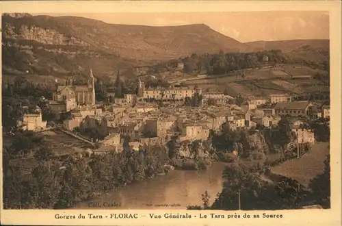 Gorges du Tarn Le Tarn pres de sa Source / Le Rozier /Arrond. de Florac