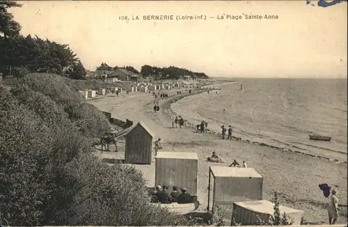 La Bernerie-en-Retz La Plage Sainte-Anne / La Bernerie-en-Retz /Arrond. de Saint-Nazaire