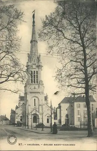 Orleans Loiret Eglise Saint-Marcbau / Orleans /Arrond. d Orleans