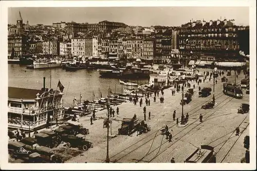 Marseille Le Quai des Belges Strassenbahn / Marseille /Arrond. de Marseille