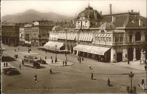 Nice Alpes Maritimes Place Massena Strassenbahn / Nice /Arrond. de Nice