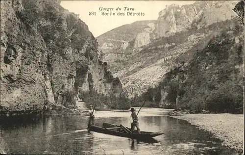 Gorges du Tarn Sortie des Detroits / Le Rozier /Arrond. de Florac