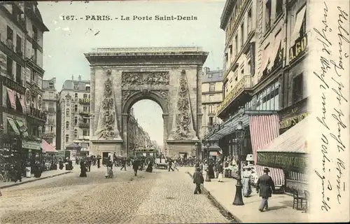 Paris La Porte Saint-Denis / Paris /Arrond. de Paris