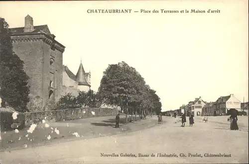 Chateaubriant Place des Terrasses et la Maison d'arret / Chateaubriant /Arrond. de Chateaubriant