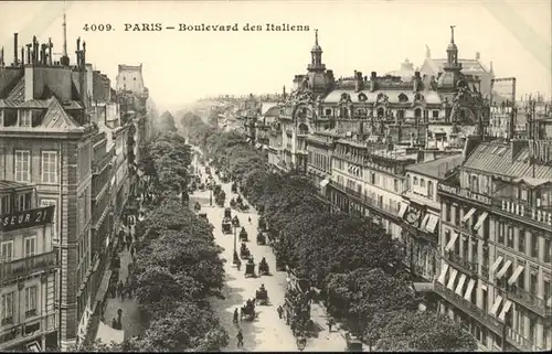 Paris Boulevard des Italiens / Paris /Arrond. de Paris