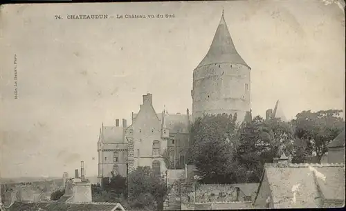 Chateaudun Le Chateau vu du Sud / Chateaudun /Arrond. de Chateaudun