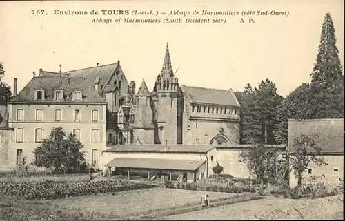 Tours Indre-et-Loire Abbaye de Marmoutiers / Tours /Arrond. de Tours