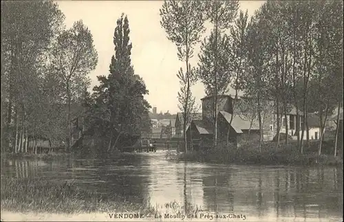Vendome le Moulin des Pres-aux-Chats / Vendome /Arrond. de Vendome