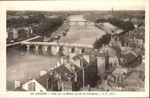 Angers Vue sur la Maine  / Angers /Arrond. d Angers