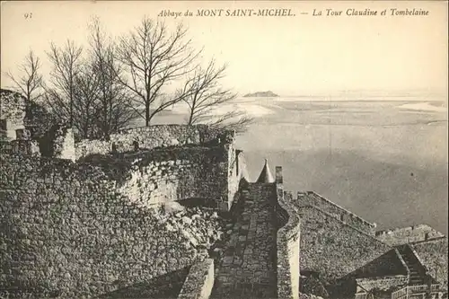Mont-Saint-Michel La Tour Claudine et Tombelaine / Pontorson /Arrond. d Avranches