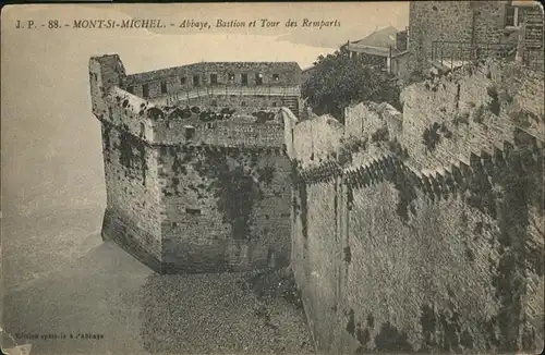 Mont-Saint-Michel Abbaye, Bastion et Tour des Remparts / Pontorson /Arrond. d Avranches