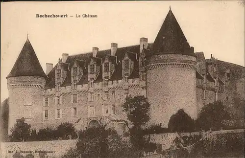 Rochechouart Le Chateau / Rochechouart /Arrond. de Rochechouart