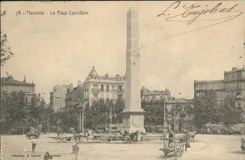 Marseille La Place Castellane / Marseille /Arrond. de Marseille