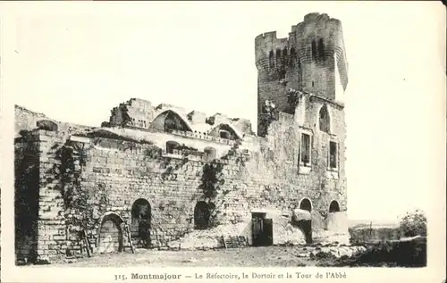 Montmajour Le Refectoire Le Dortoir la Tour de l'Abbe / Arles /Arrond. d Arles