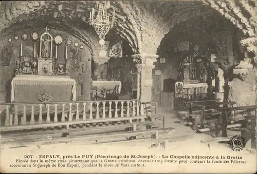 Espaly-Saint-Marcel La Chapelle adjacente a la Grotte / Espaly-Saint-Marcel /Arrond. du Puy