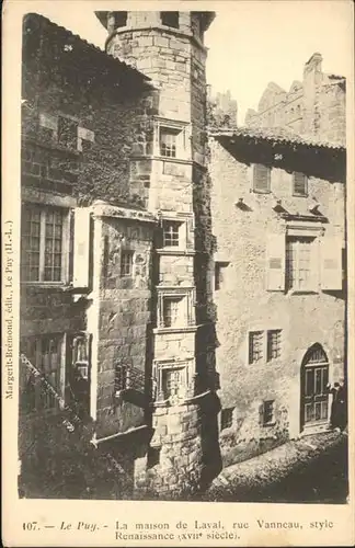 Le Puy-en-Velay La maison de Laval Rue Vanncau / Le Puy-en-Velay /Arrond. du Puy