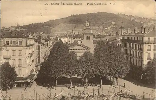 Saint-Etienne Loire Place Gambetta / Saint-Etienne /Arrond. de Saint-Etienne