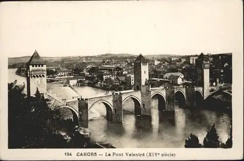 Cahors Le Pont Valentre / Cahors /Arrond. de Cahors