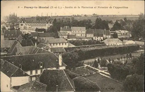 Paray-le-Monial Jardin de la Visitation et Noisettier de l'Apparition / Paray-le-Monial /Arrond. de Charolles