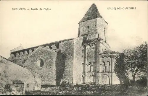 Guitinieres Eglise des Charentes / Guitinieres /Arrond. de Jonzac