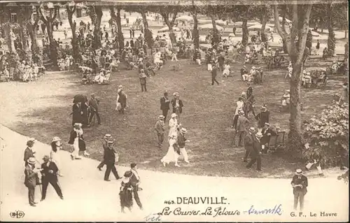 Deauville les Courses la Pelouse / Deauville /Arrond. de Lisieux