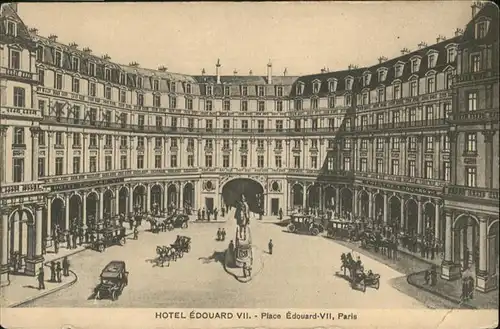 Paris Hotel Edouard VII Place Edouard / Paris /Arrond. de Paris