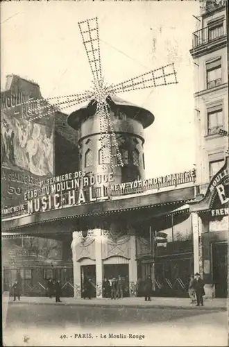 Paris Le Moulin-Rouge / Paris /Arrond. de Paris