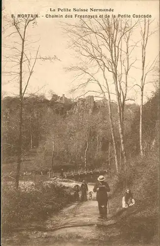 Mortain la Petite Suisse Normande Chemin des Fresnayes La Petite Cascade / Mortain /Arrond. d Avranches