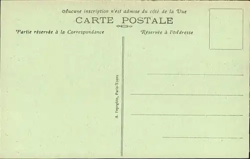 Tours Indre-et-Loire La Tour Charlemagne effondrement le 26 Mars 1928 / Tours /Arrond. de Tours