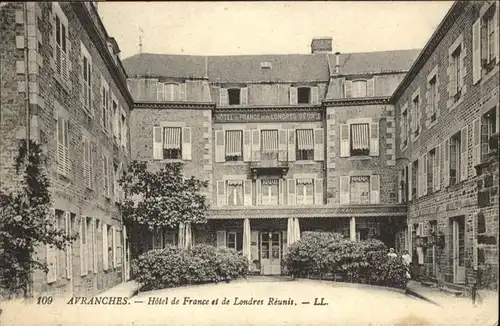 Avranches Hotel de France et de Londres Reunis / Avranches /Arrond. d Avranches