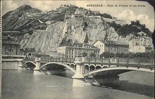 Grenoble Pont France Forts / Grenoble /Arrond. de Grenoble