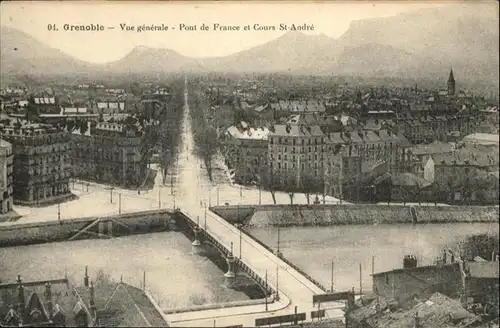 Grenoble Pont France Cours St Andre / Grenoble /Arrond. de Grenoble